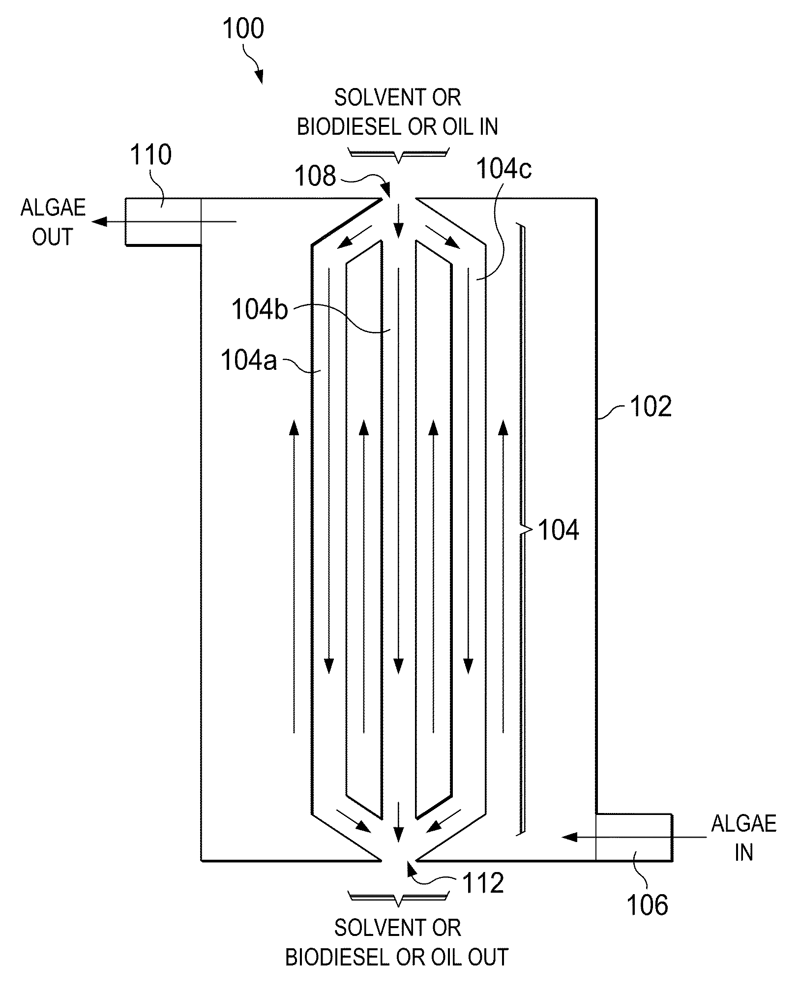 Non-dispersive process for insoluble oil recovery from aqueous slurries