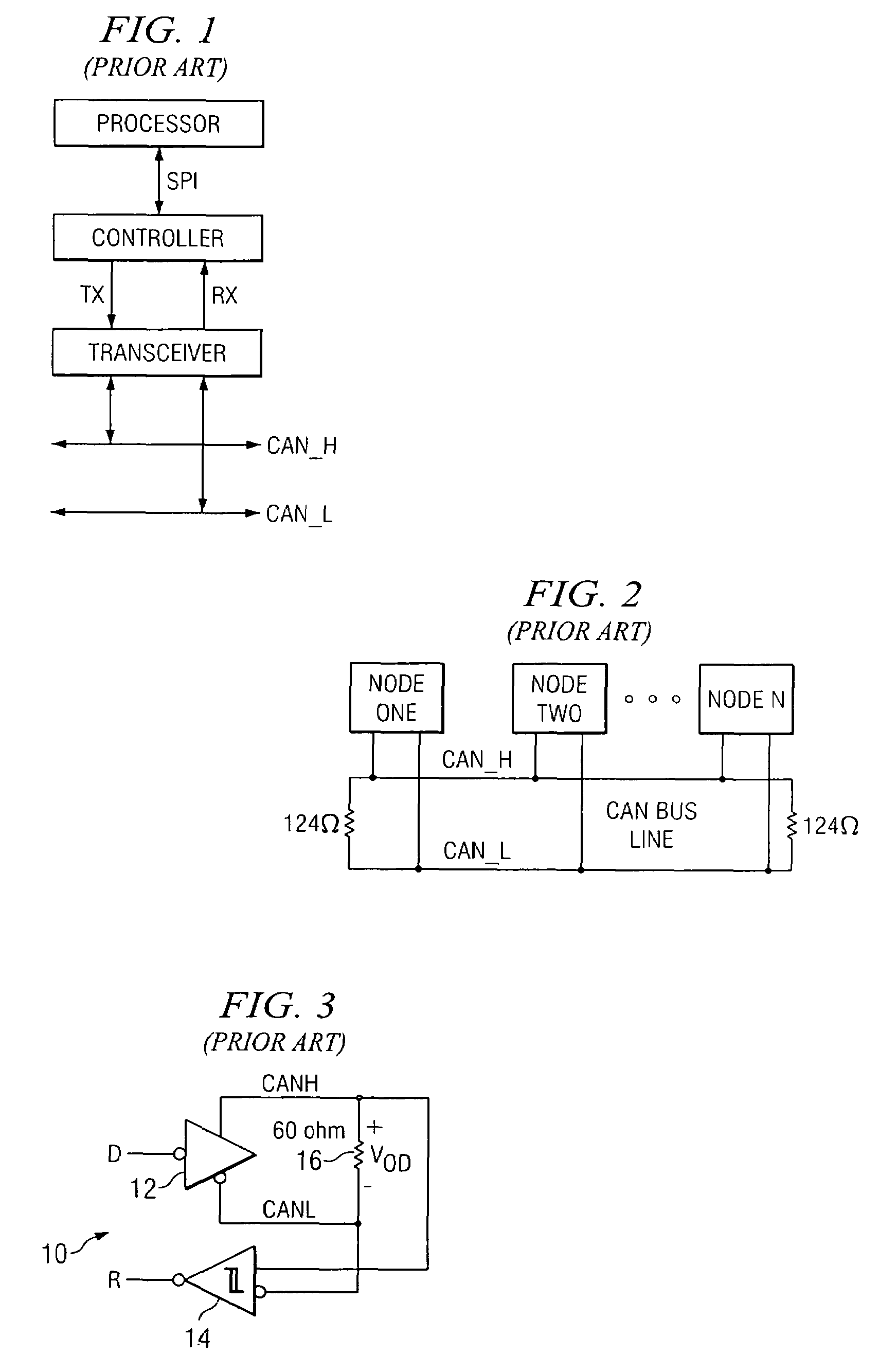 High speed controller area network receiver having improved EMI immunity