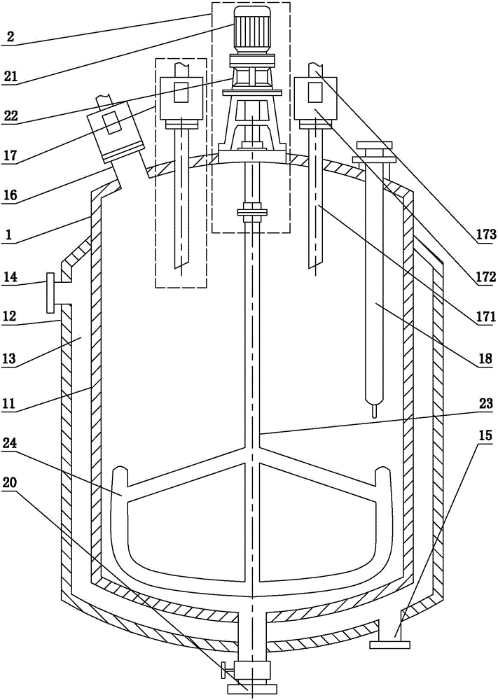 High-efficiency polycarboxylic acid water-reducing composite agent and production device thereof