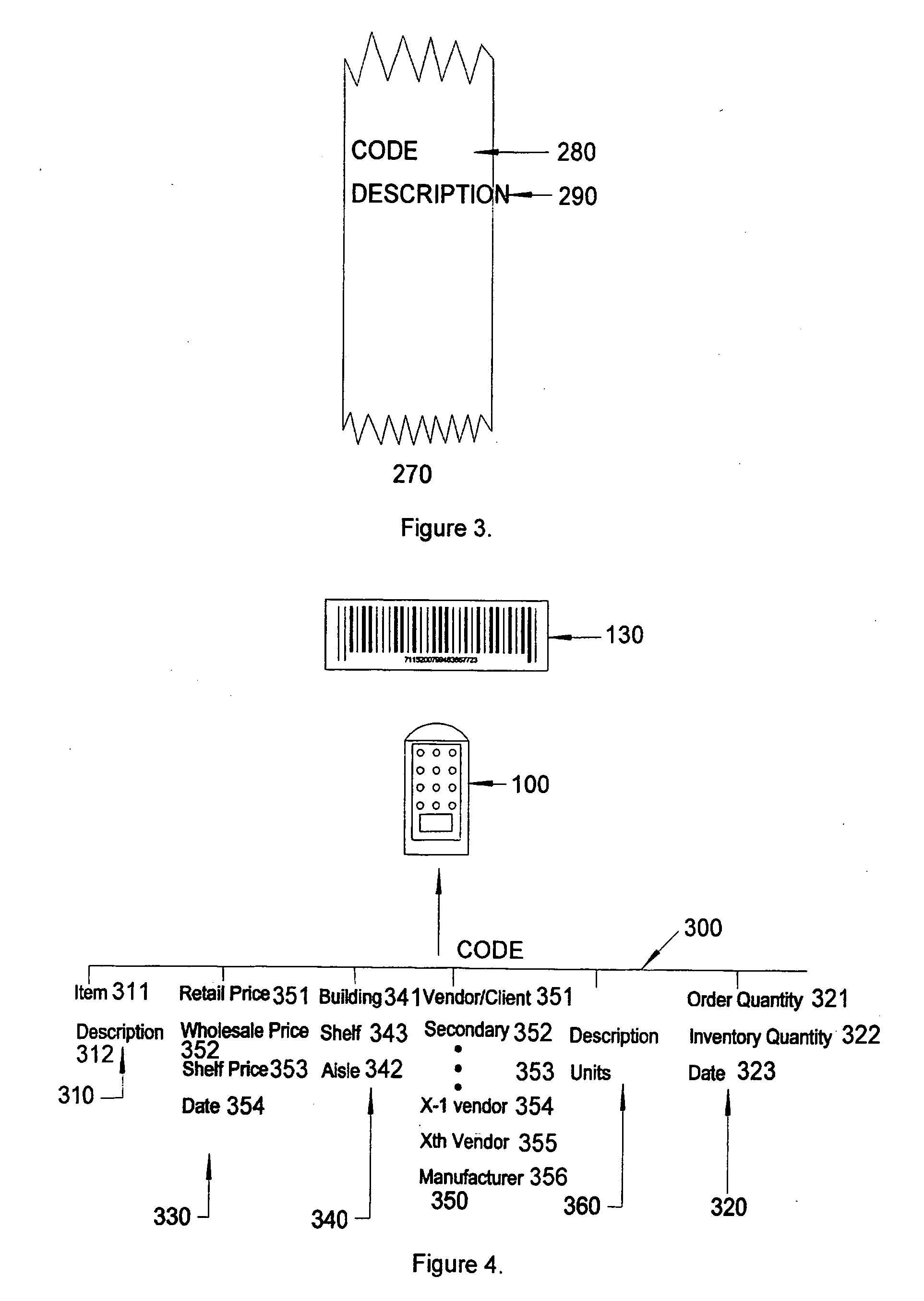 Electronic inventory movement and control device