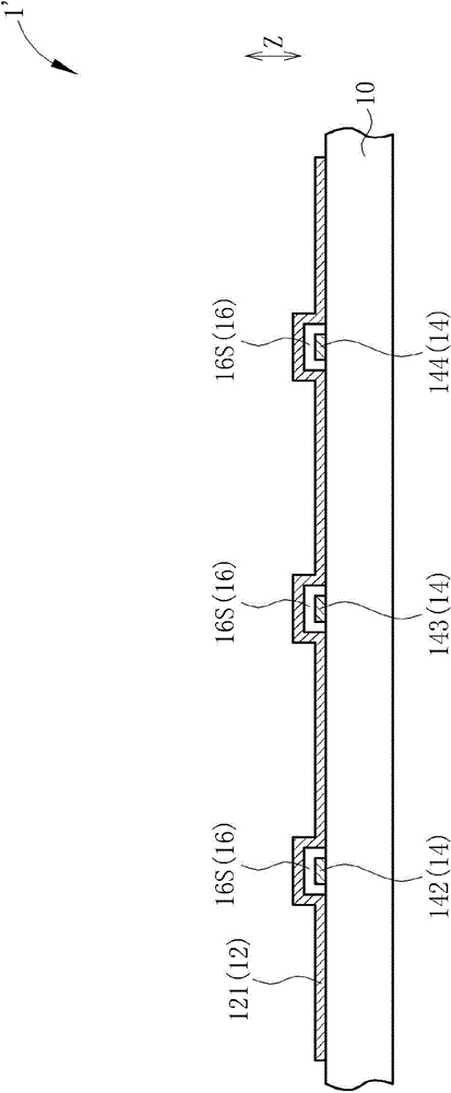 Capacitive touch panel and manufacturing method thereof