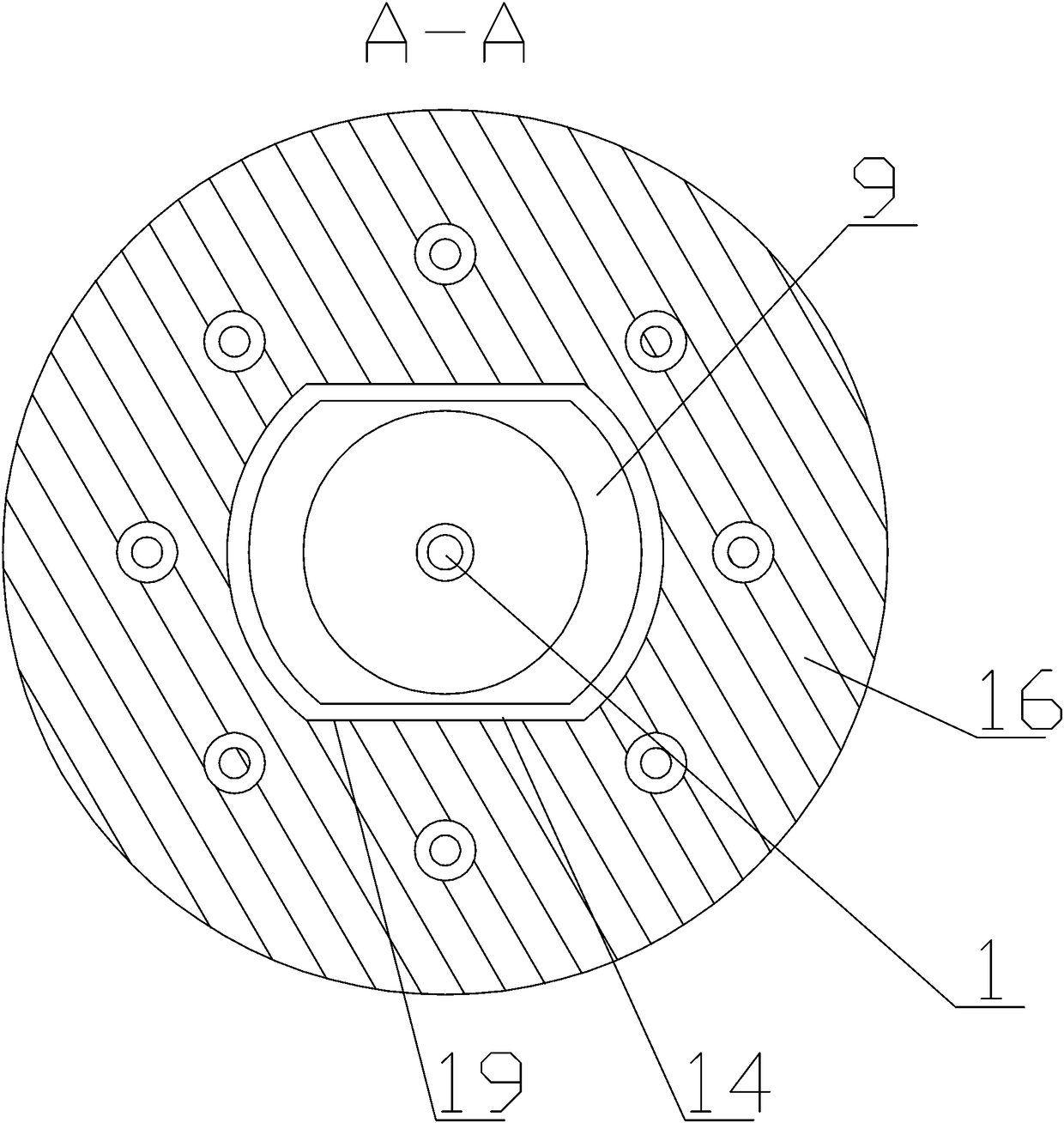 Pin shaft and connecting structure and assembling method thereof