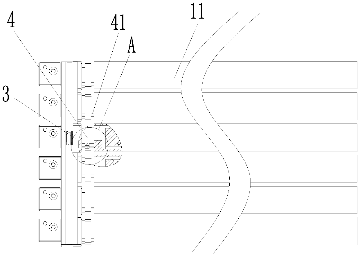 A nearline disk array library with one-dimensional kinematic manipulator