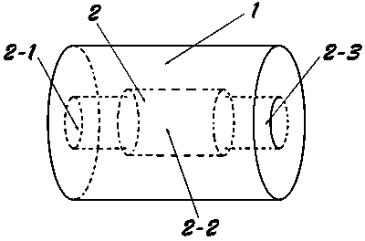 Red wine cork capable of being removed fast