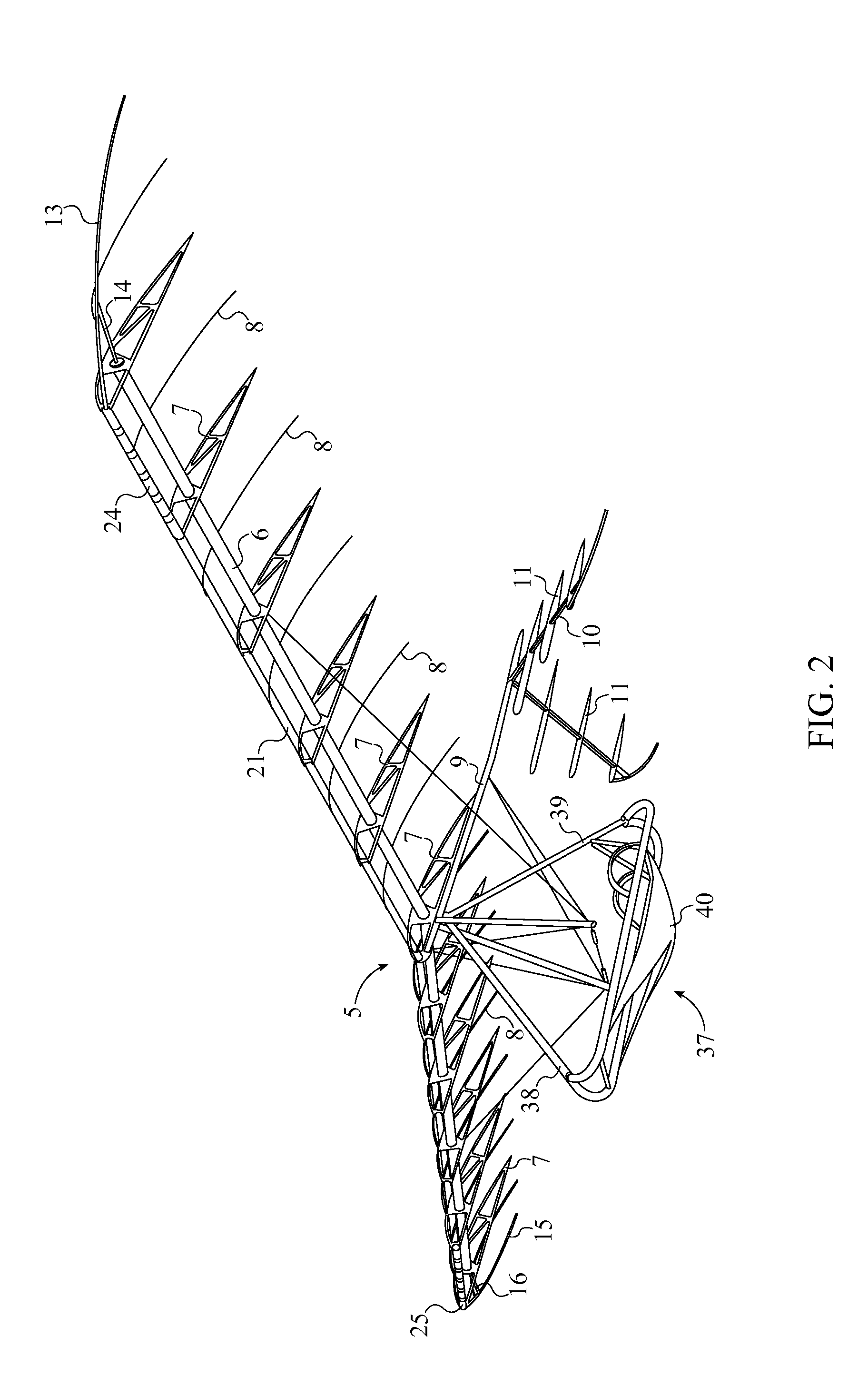 Partially-Inflated Rigid-Structure Glider