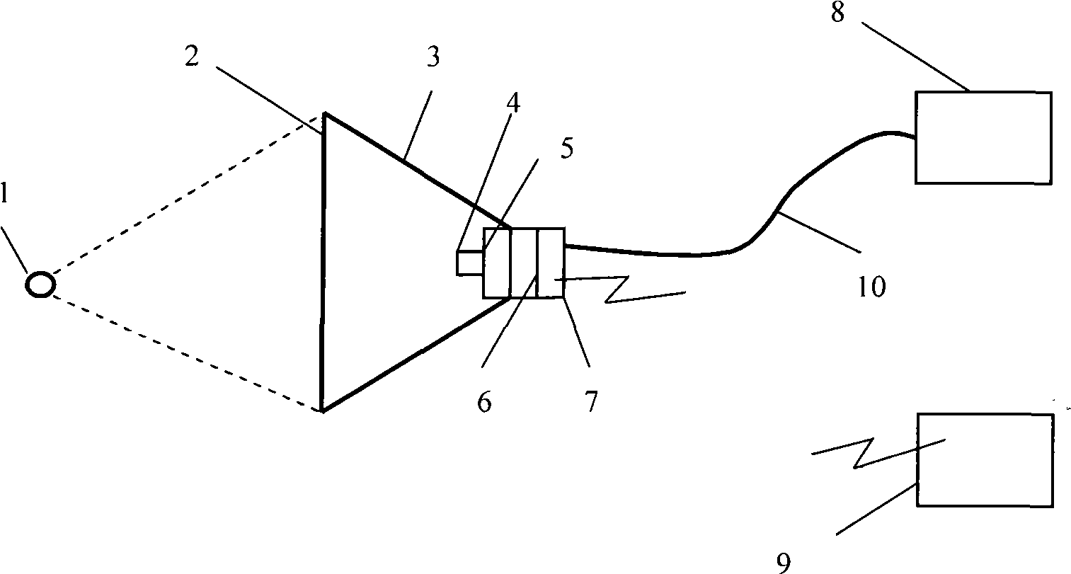 Digital imaging system of X rays acquired from fluorescent screen images