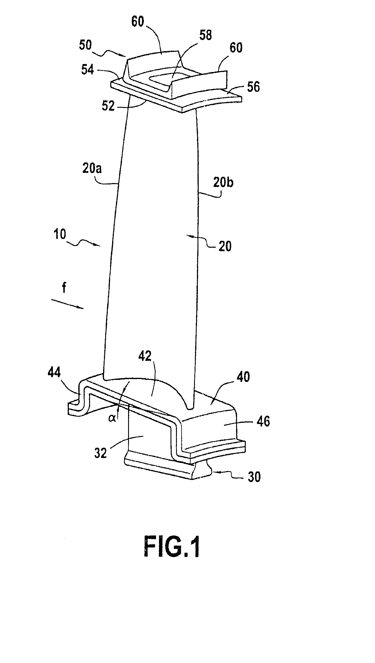 Turbine engine blade made of composite material, and a method of fabricating it