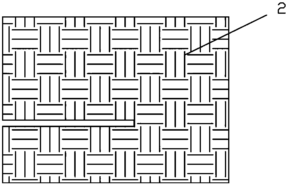 Carbon fiber reinforcing method for variable cross-section crane beam