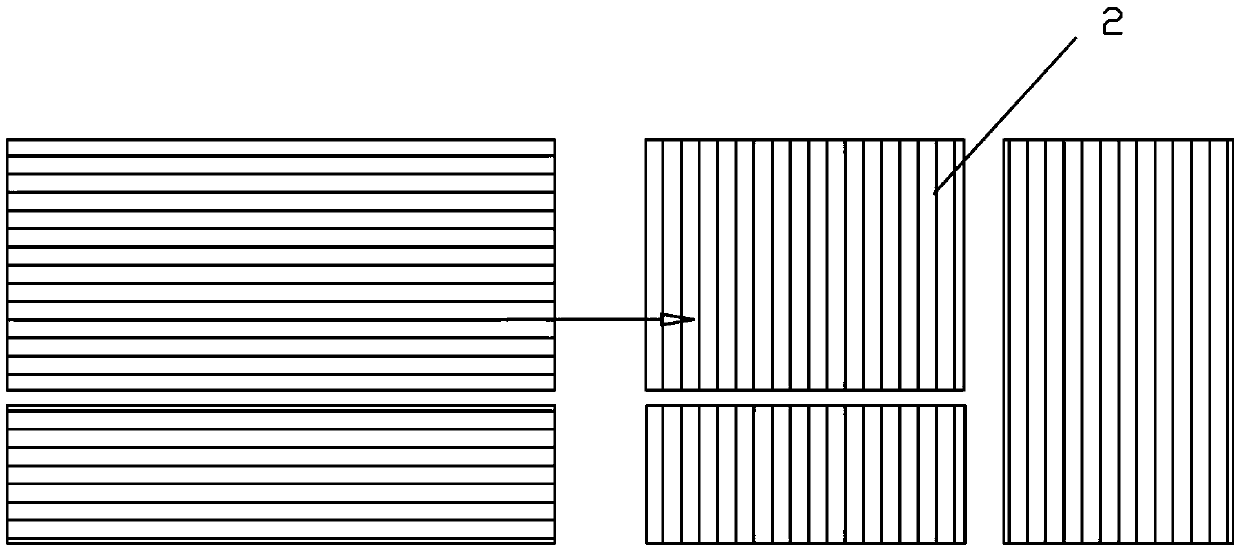 Carbon fiber reinforcing method for variable cross-section crane beam