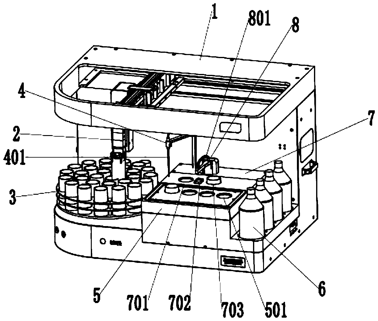 Full-automatic permanganate index analyzer