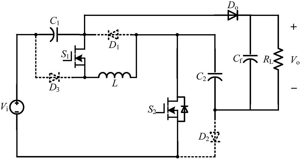 High-gain quasi-switch boost DC-DC converter