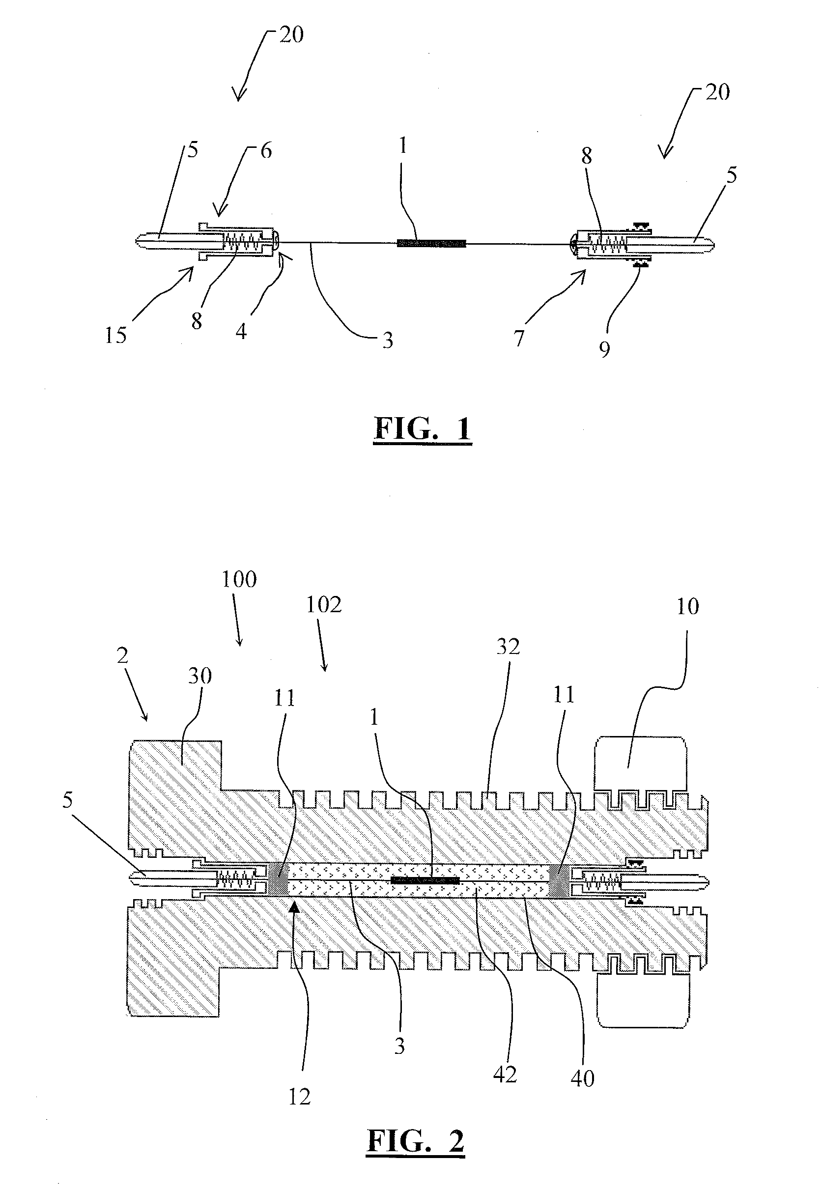 Smart fastener and smart insert for a fastener using fiber Bragg gratings to measure strain and temperature