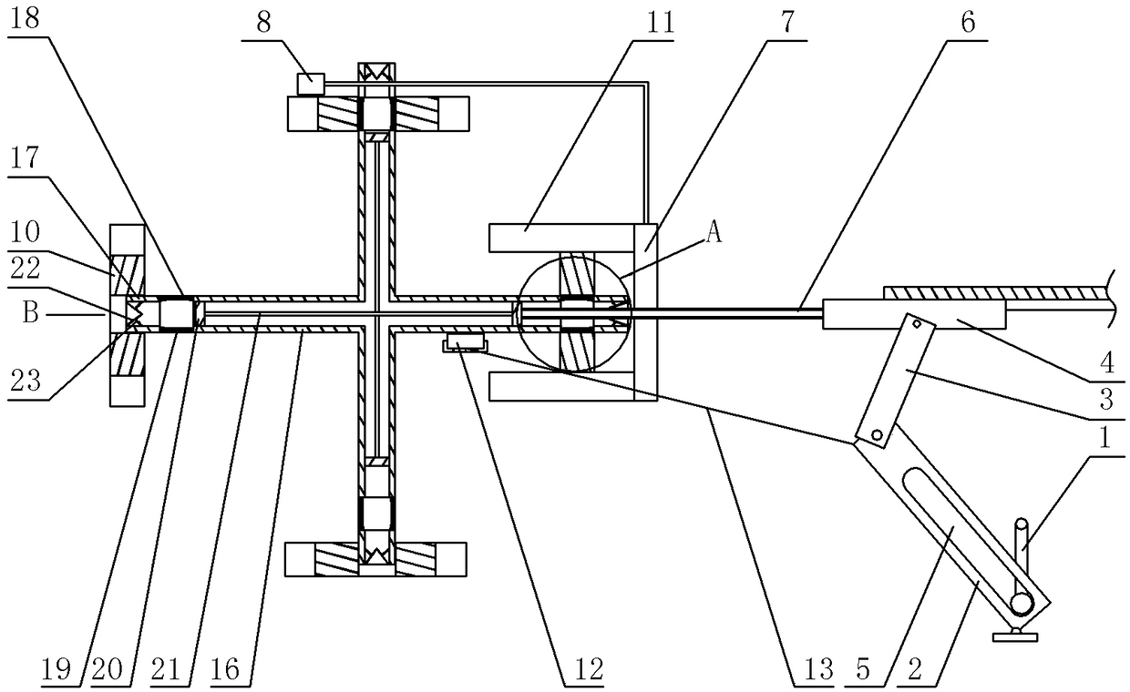 Gear machining device