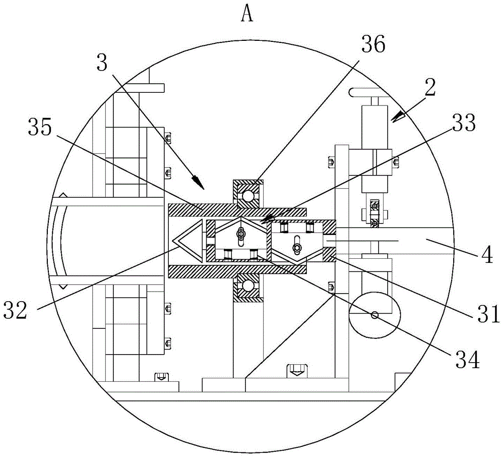 Inner segment removing machine