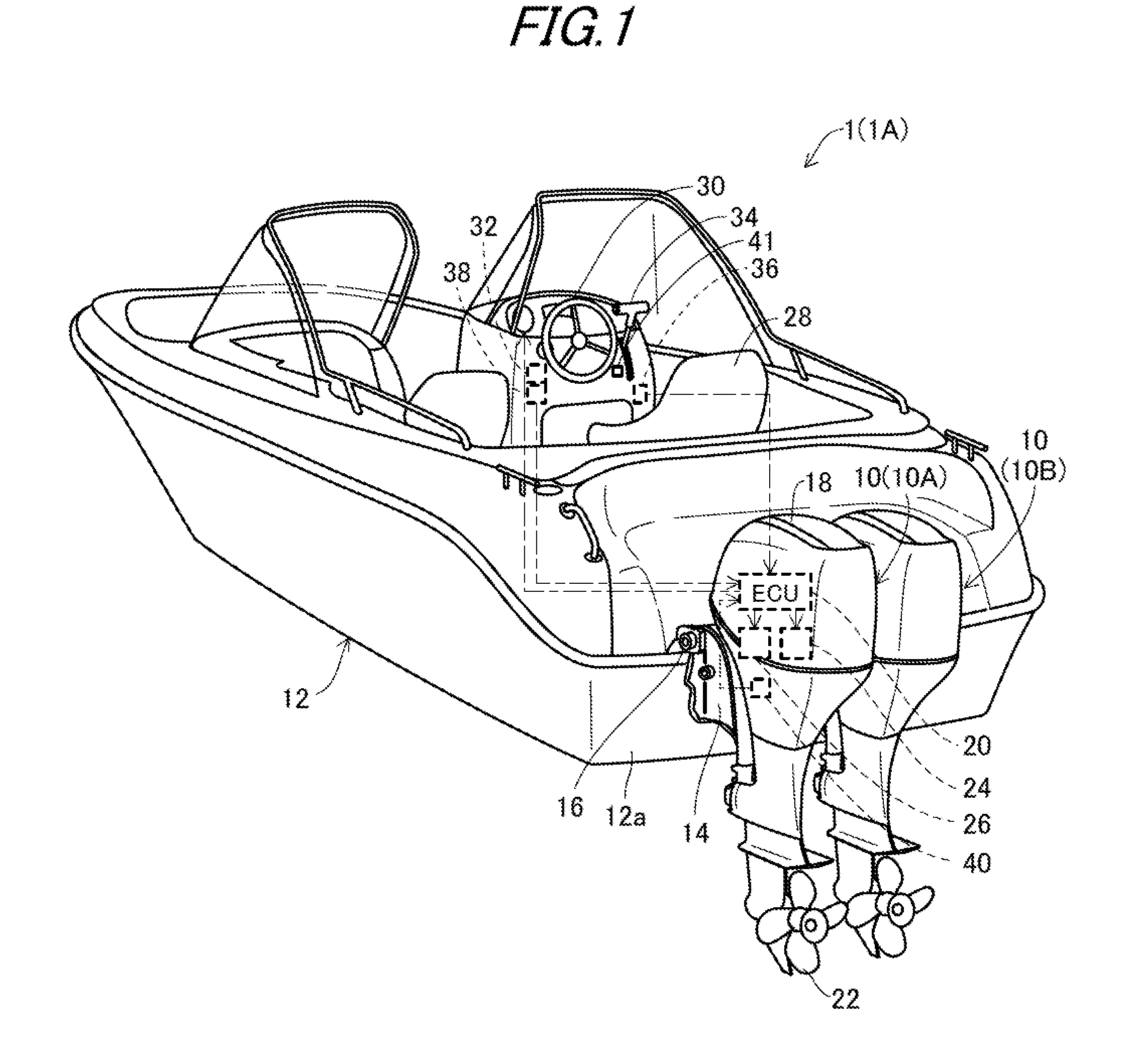 Outboard motor control apparatus