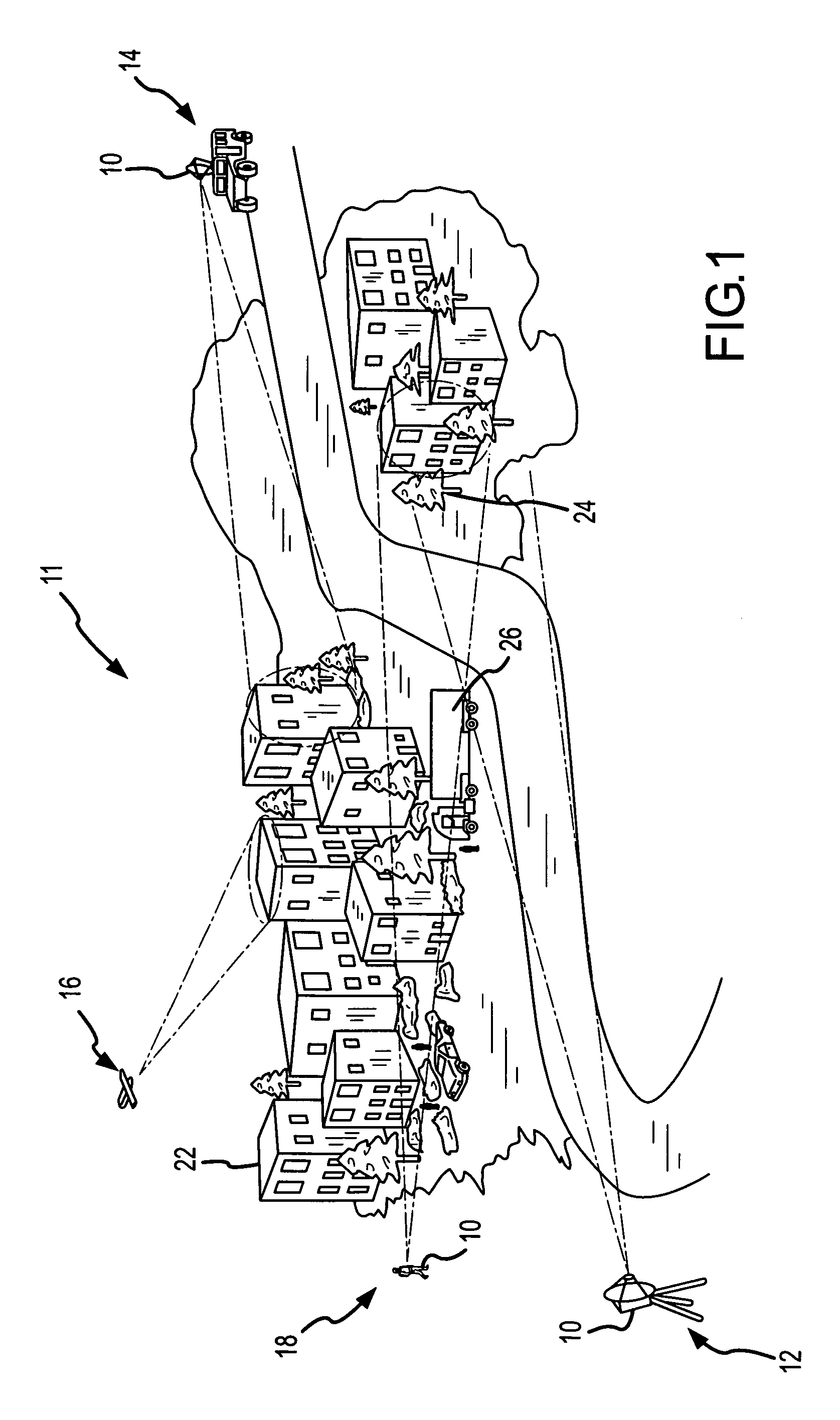 Micro movement pulsed radar system and method of phase noise compensation