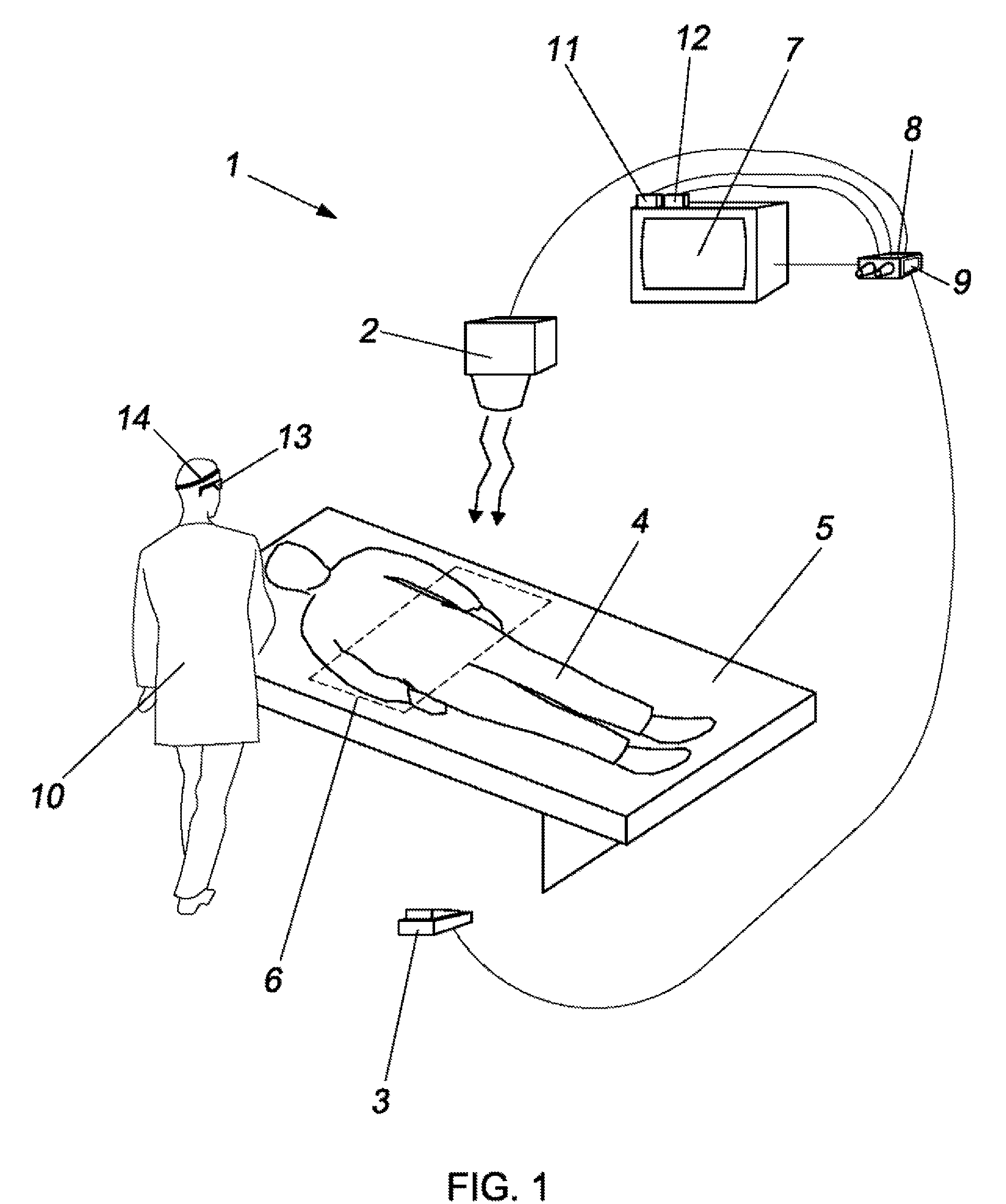 Automatic control of a medical device