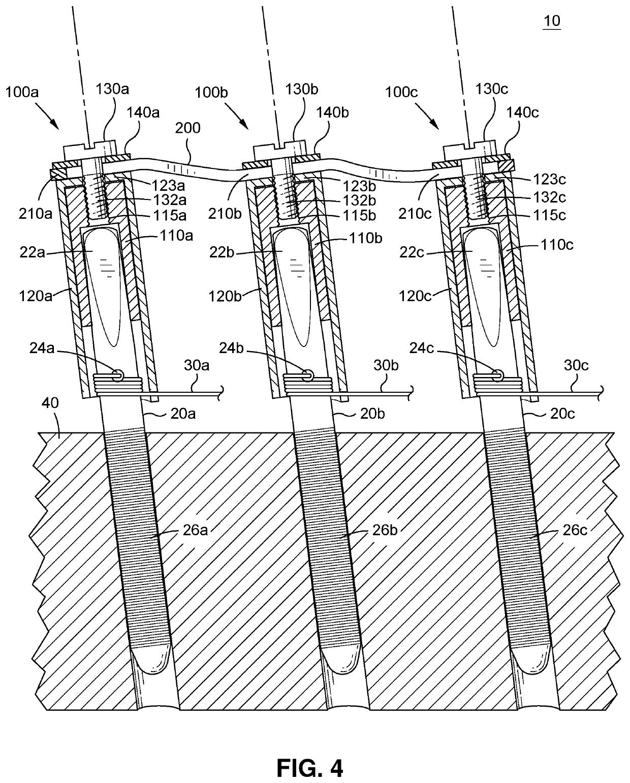 Piano tuning retention system