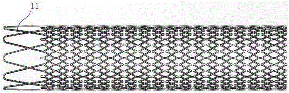 Vascular stent, method for preparing same and application of vascular stent