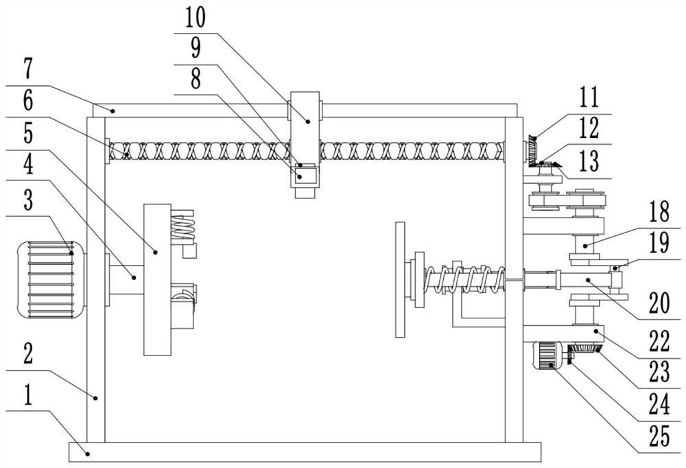 Drying device for agricultural machinery