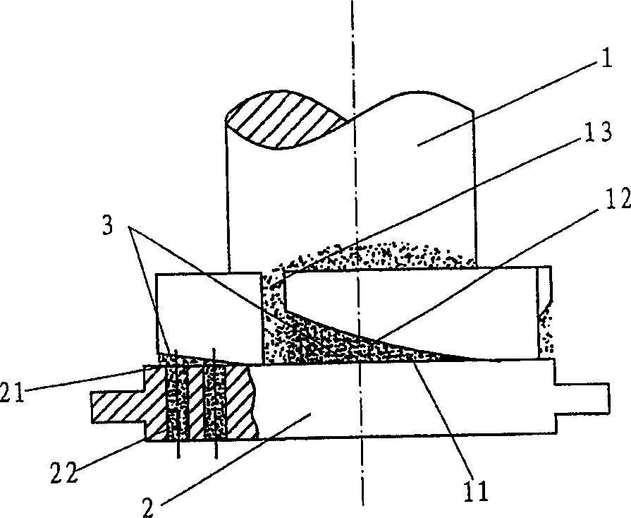 Molding method and molding mechanism for a biologic material of fabricable material