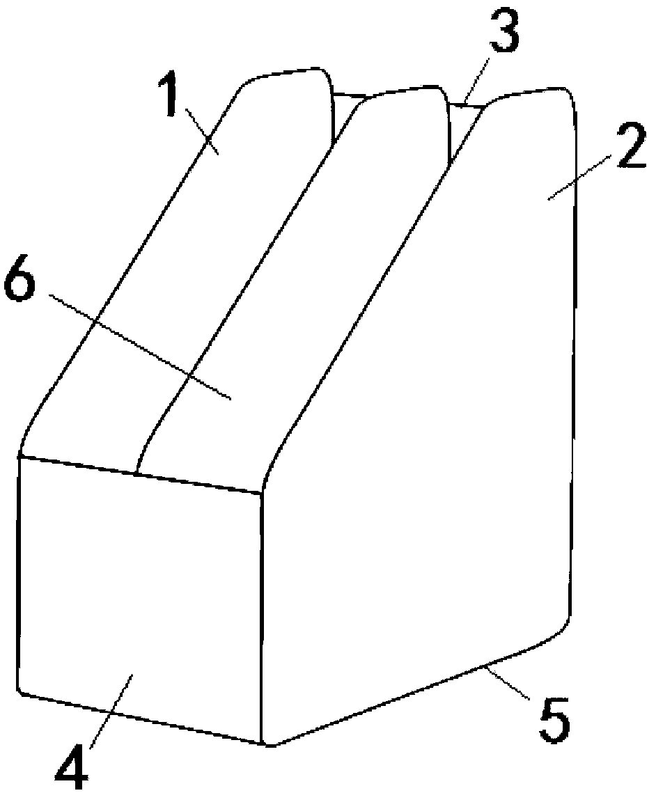 File holder with vernier-type indexes and separation pieces