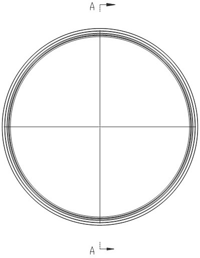 Detection data analysis and repair method for wheel flange tread of train wheel