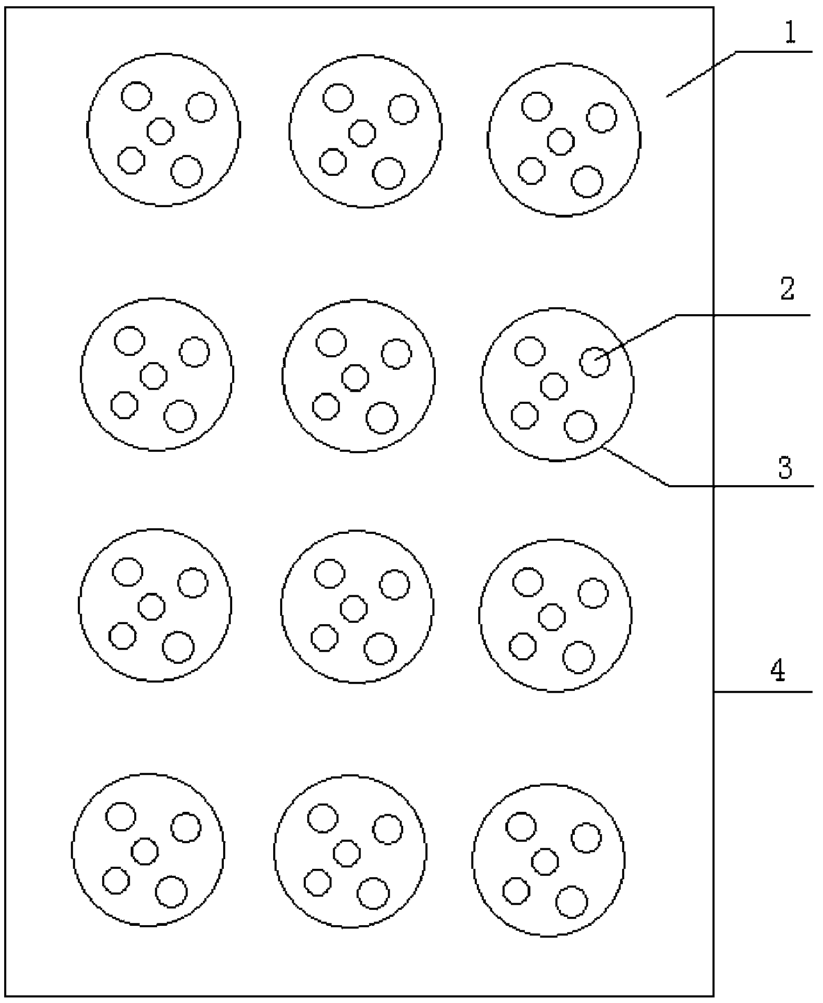 Cutting propagation method of leaf-borne jasmine twig