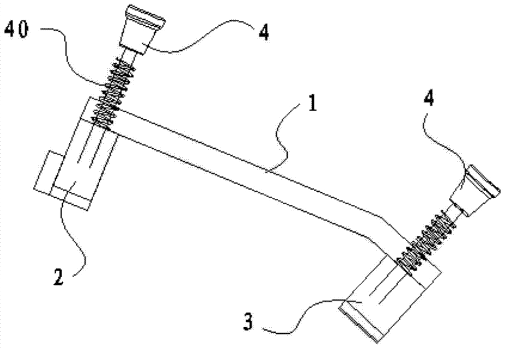 Handheld gauge for steering column of automobile instrument board beam