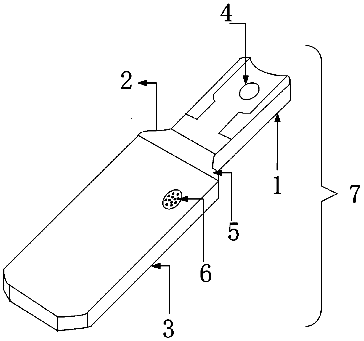 Device for measuring pressure and friction of single condyle of knee joint