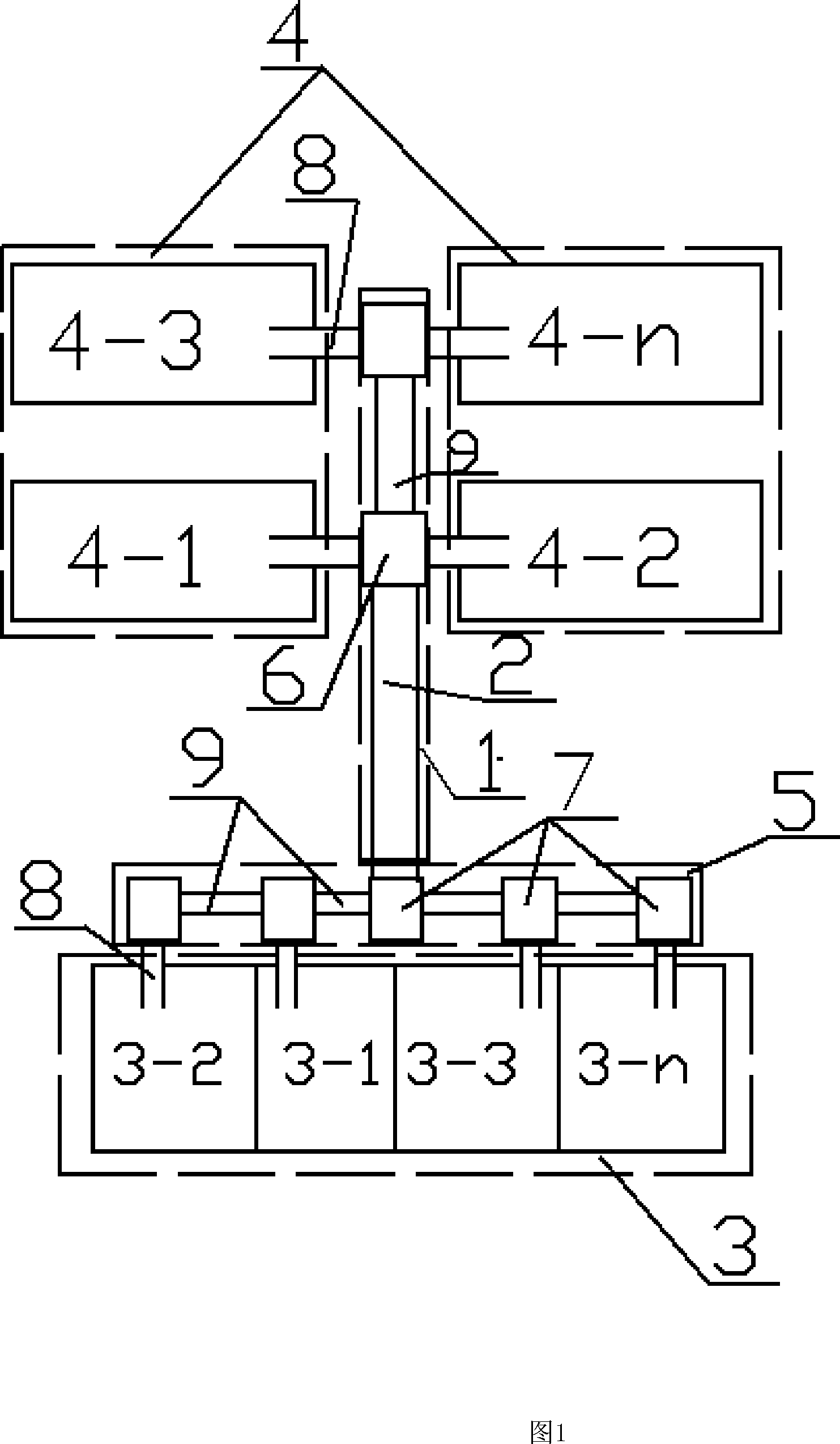 Configuration of coal gas station for aluminia plant