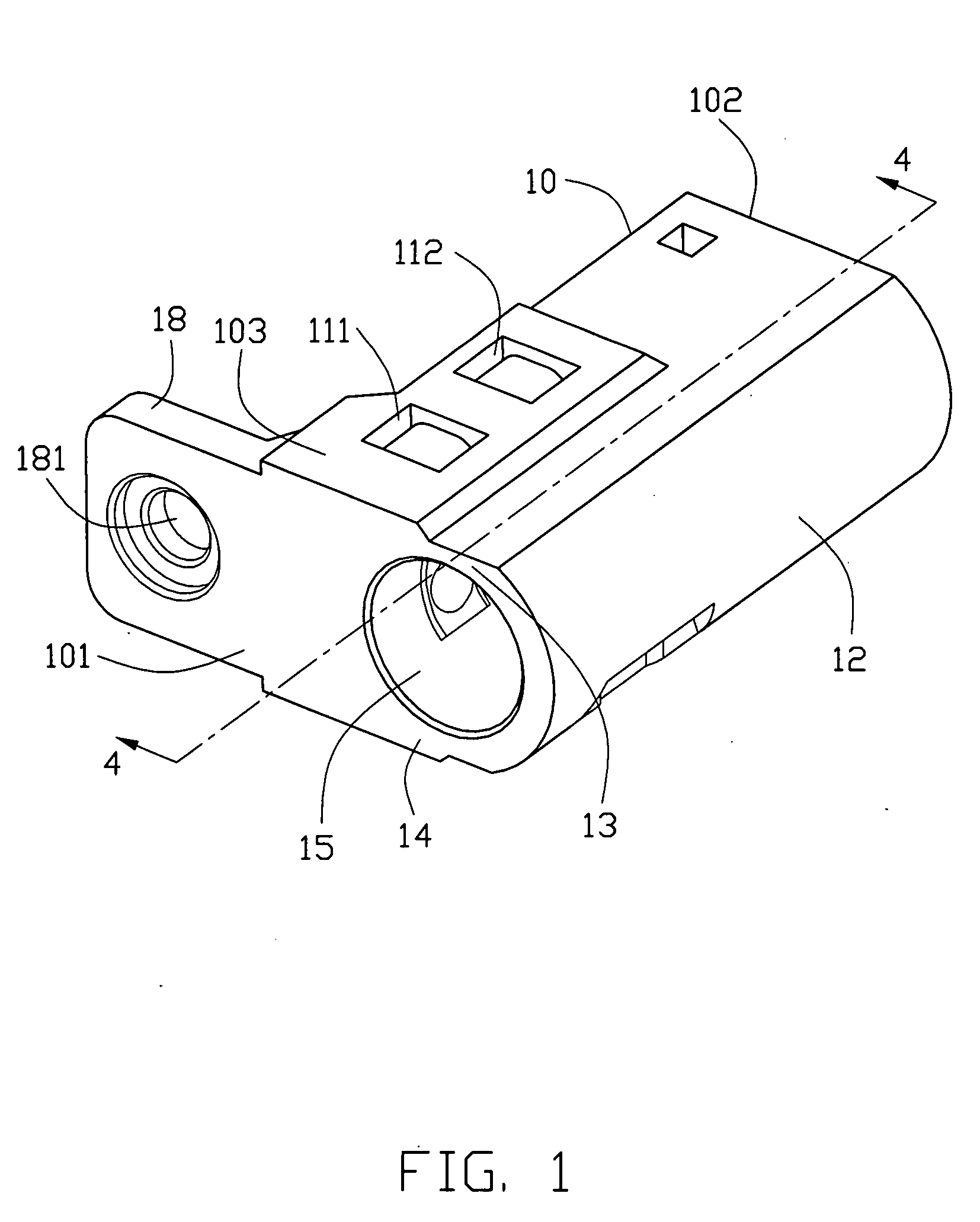 Audio jack with improved contact arrangement