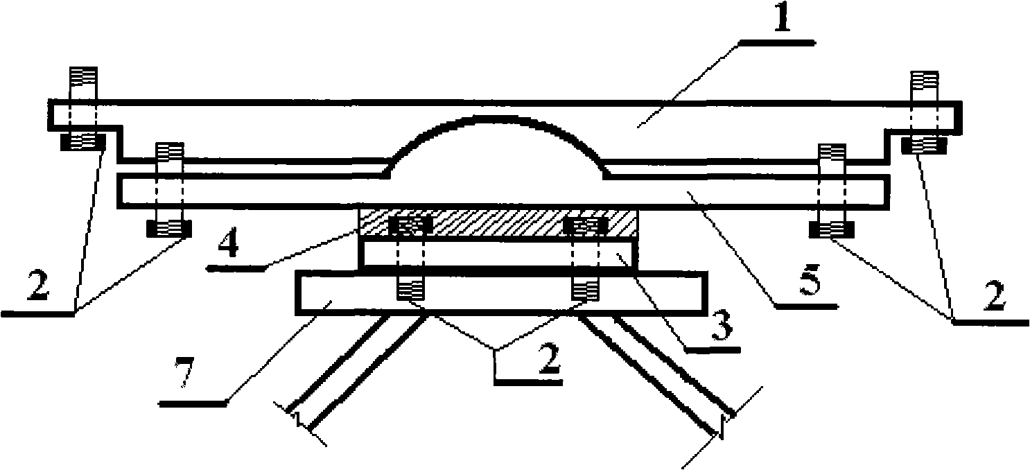 Viscoelastic multidimensional vibration damper