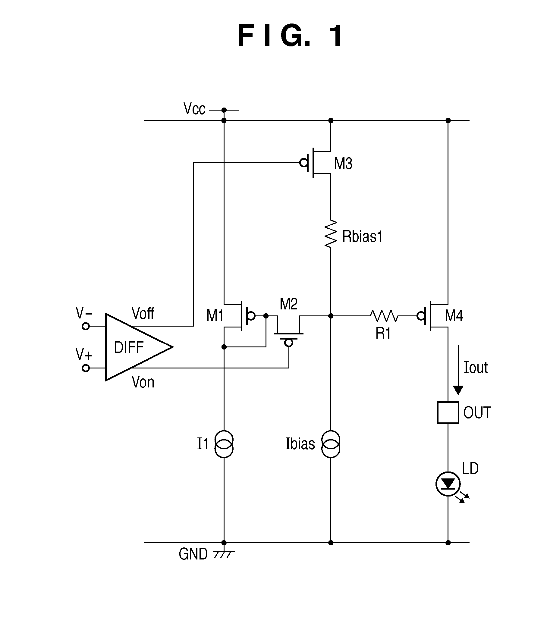 Light emitting element driving circuit