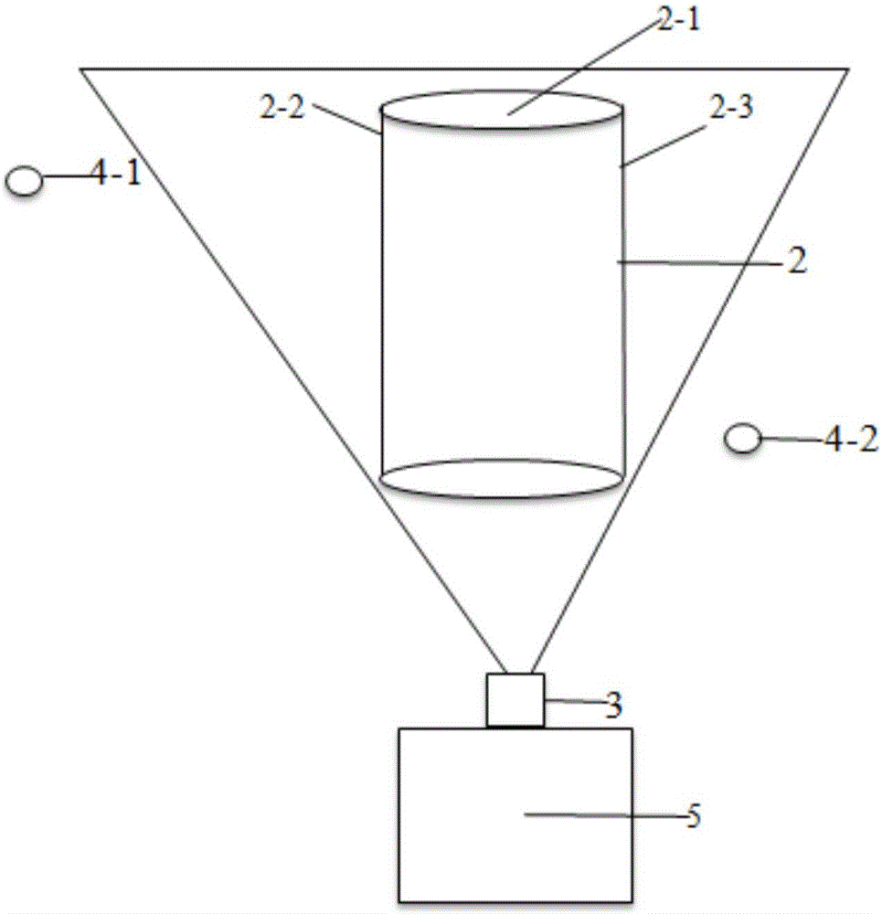 Cylindrical object verticality noncontact detection device and method