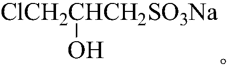 A kind of tertiary amide quaternary ammonium salt type sodium hydroxypropyl sulfonate asphalt emulsifier and its preparation method