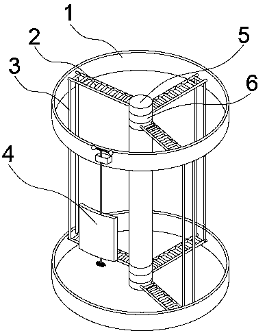 Folding culture net cage