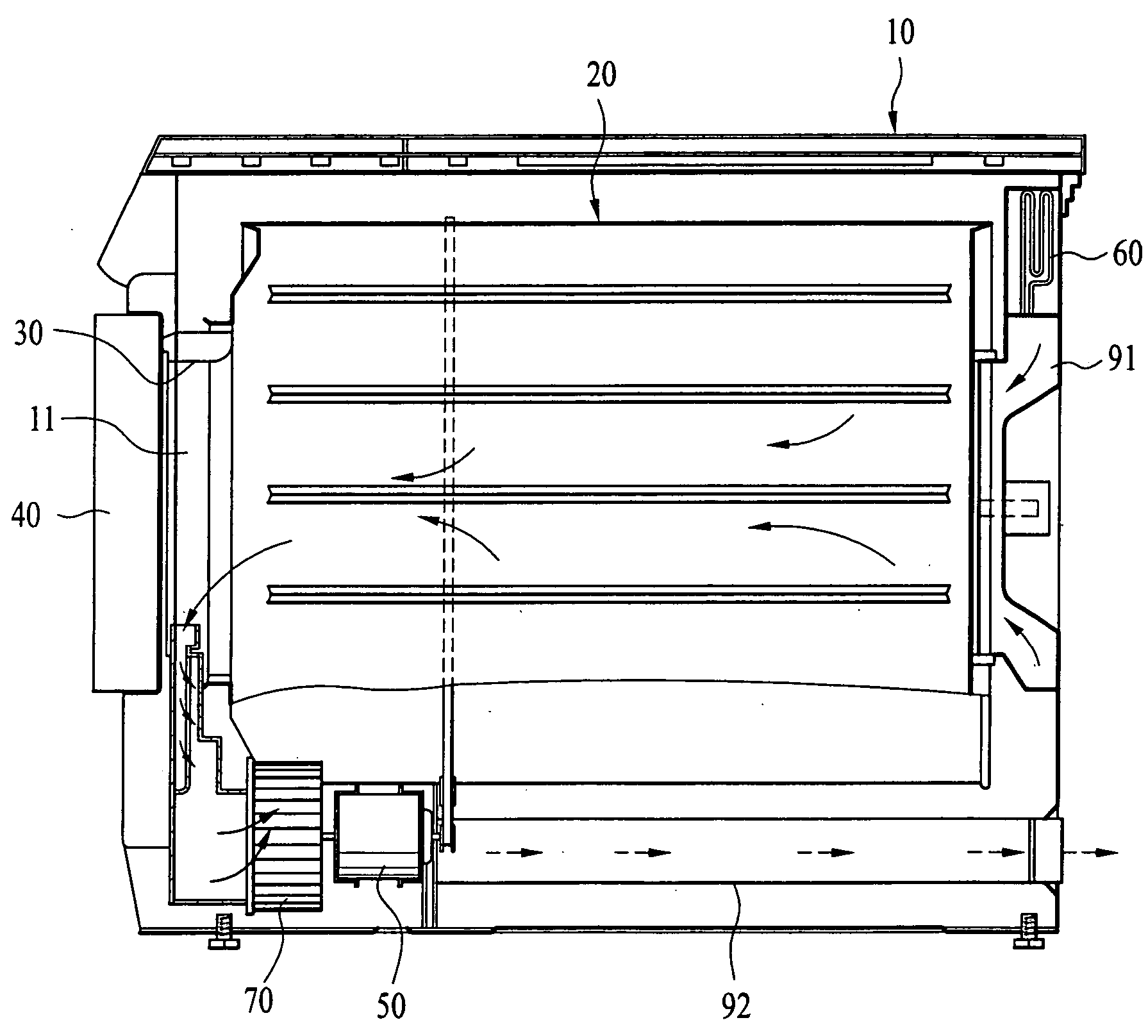 Operating method of laundry device