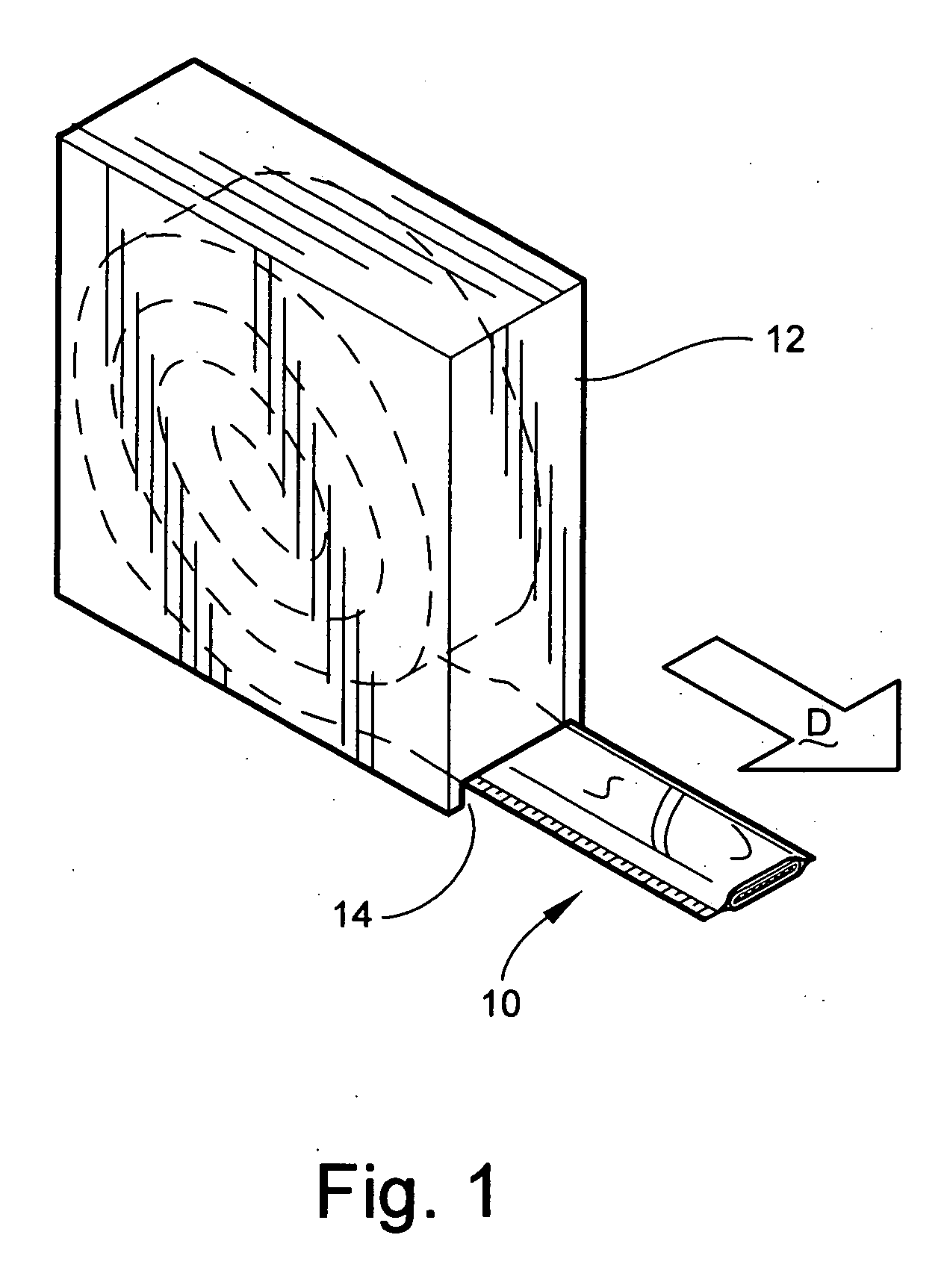 Orthopedic fiberglass bandage with a non-fray substrate