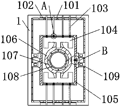 An insulation-impregnated dry-type environment-friendly transformer