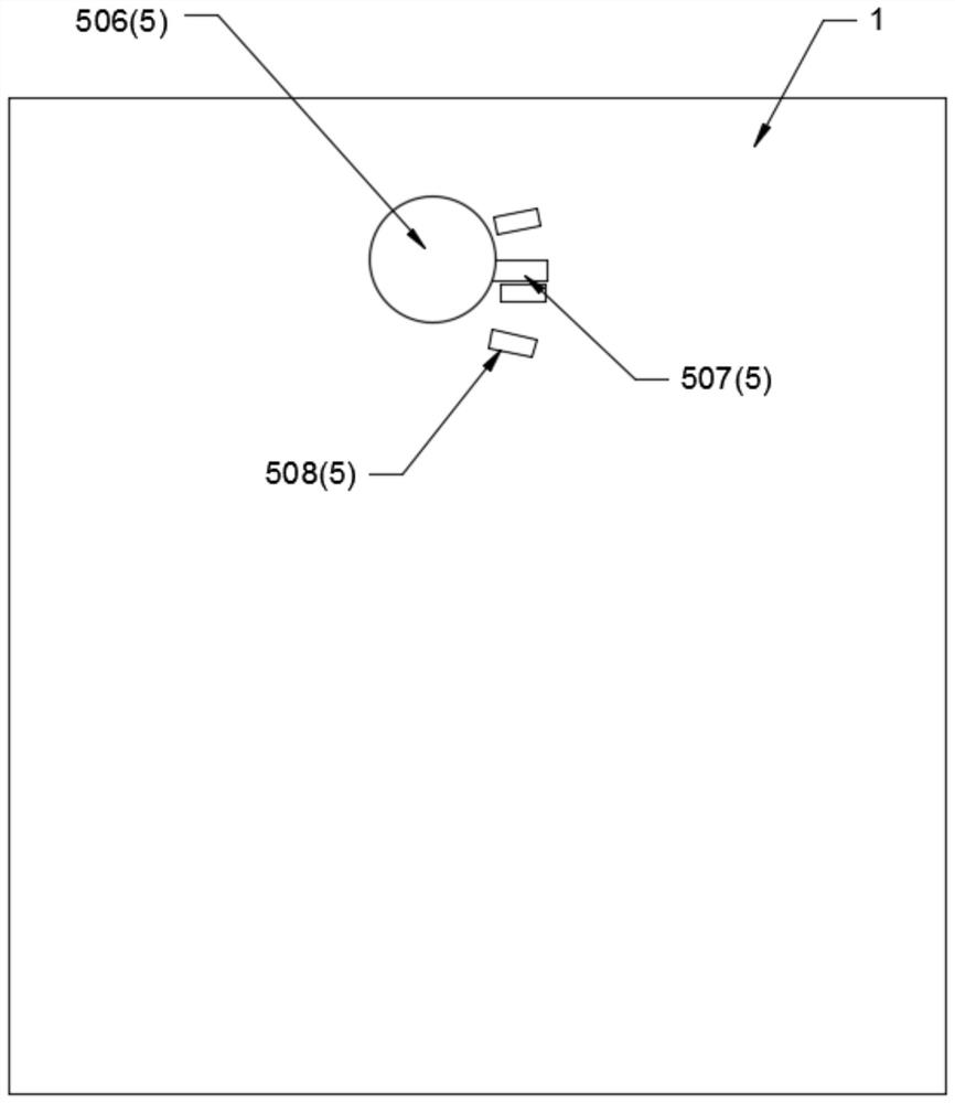 Paint spraying device and method for furniture processing