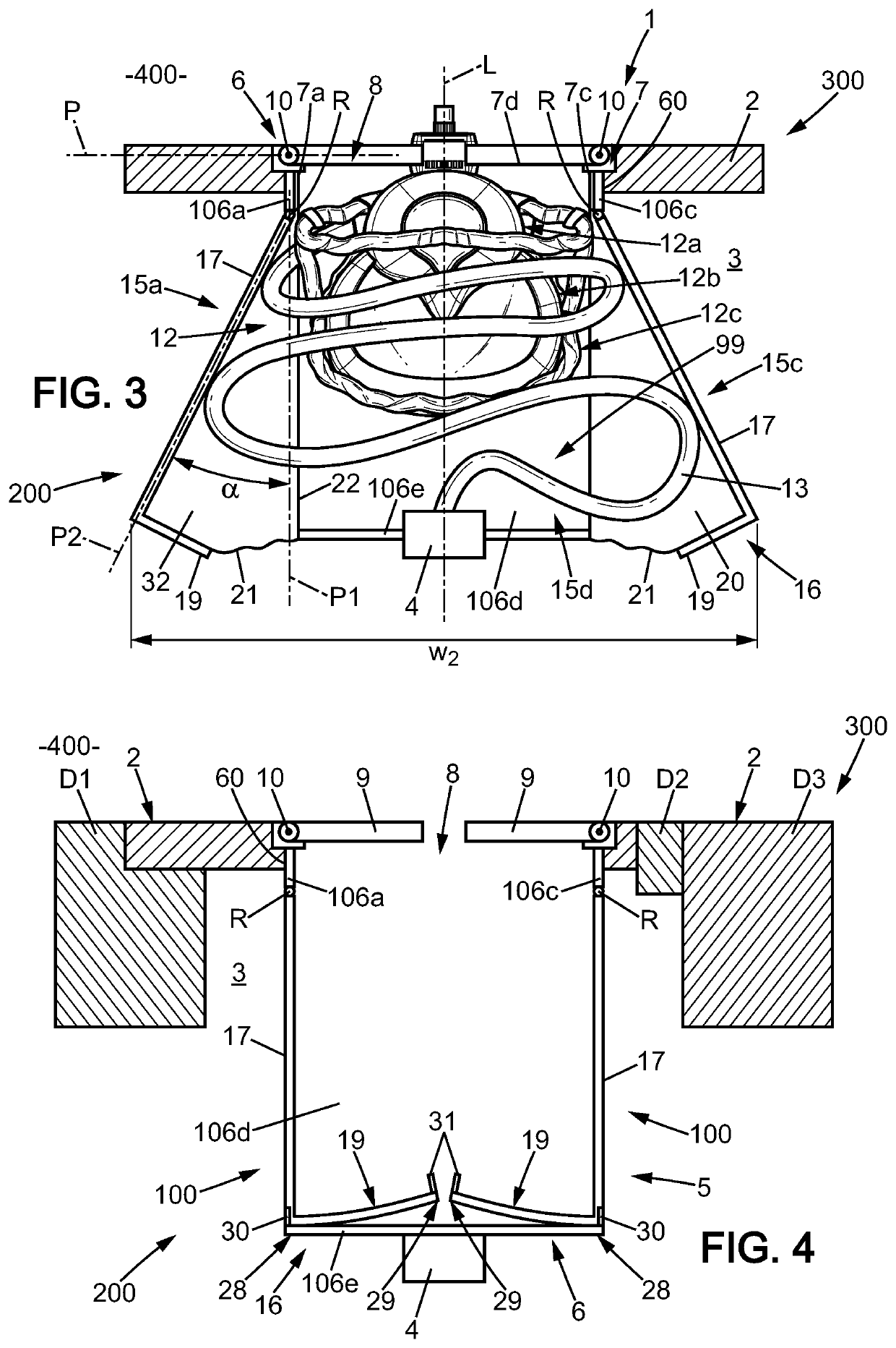 Stowage device of emergency equipment for aircraft crewmember