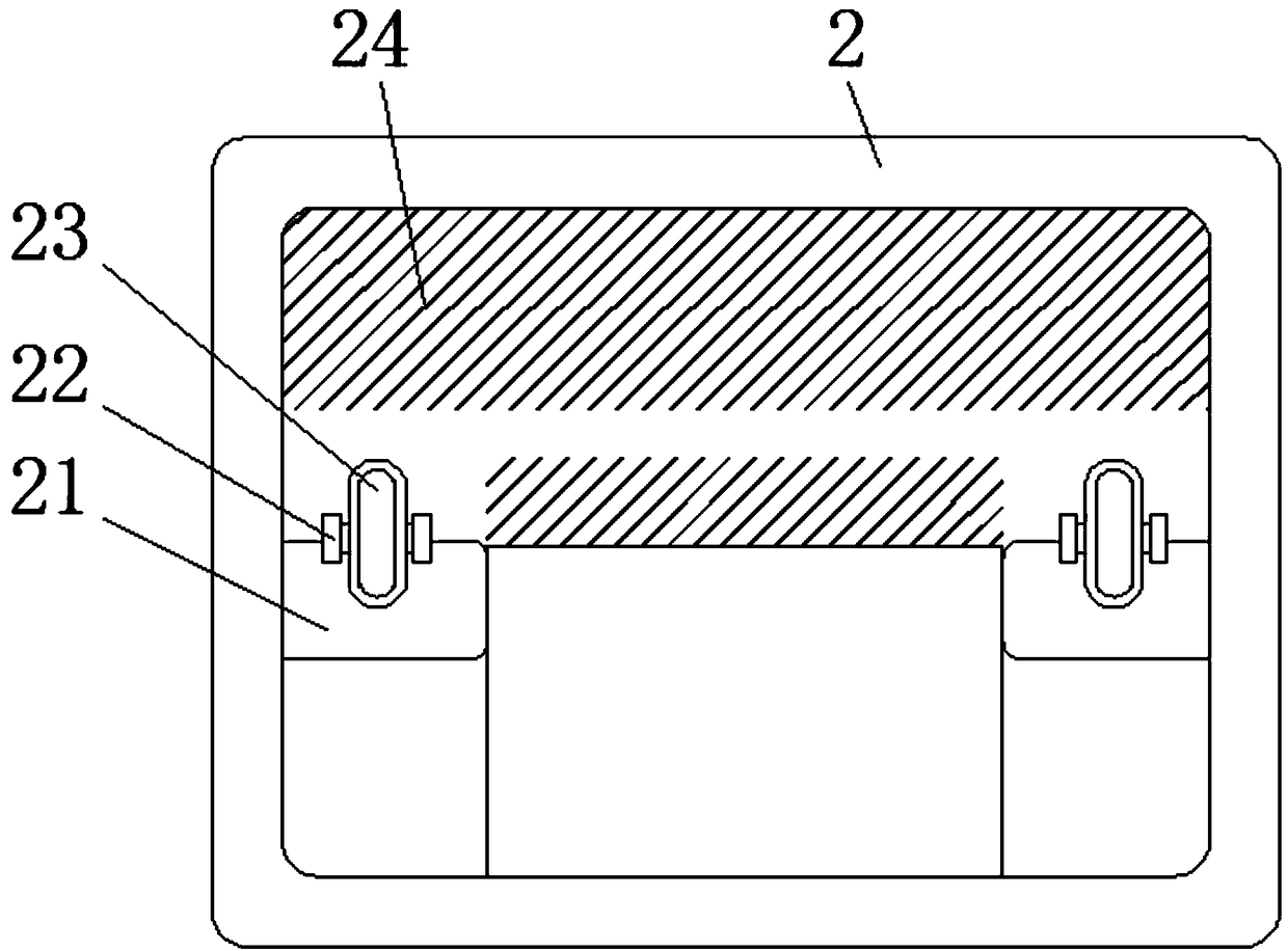 Cleaning and abrasion preventing storage device for tempered glass production