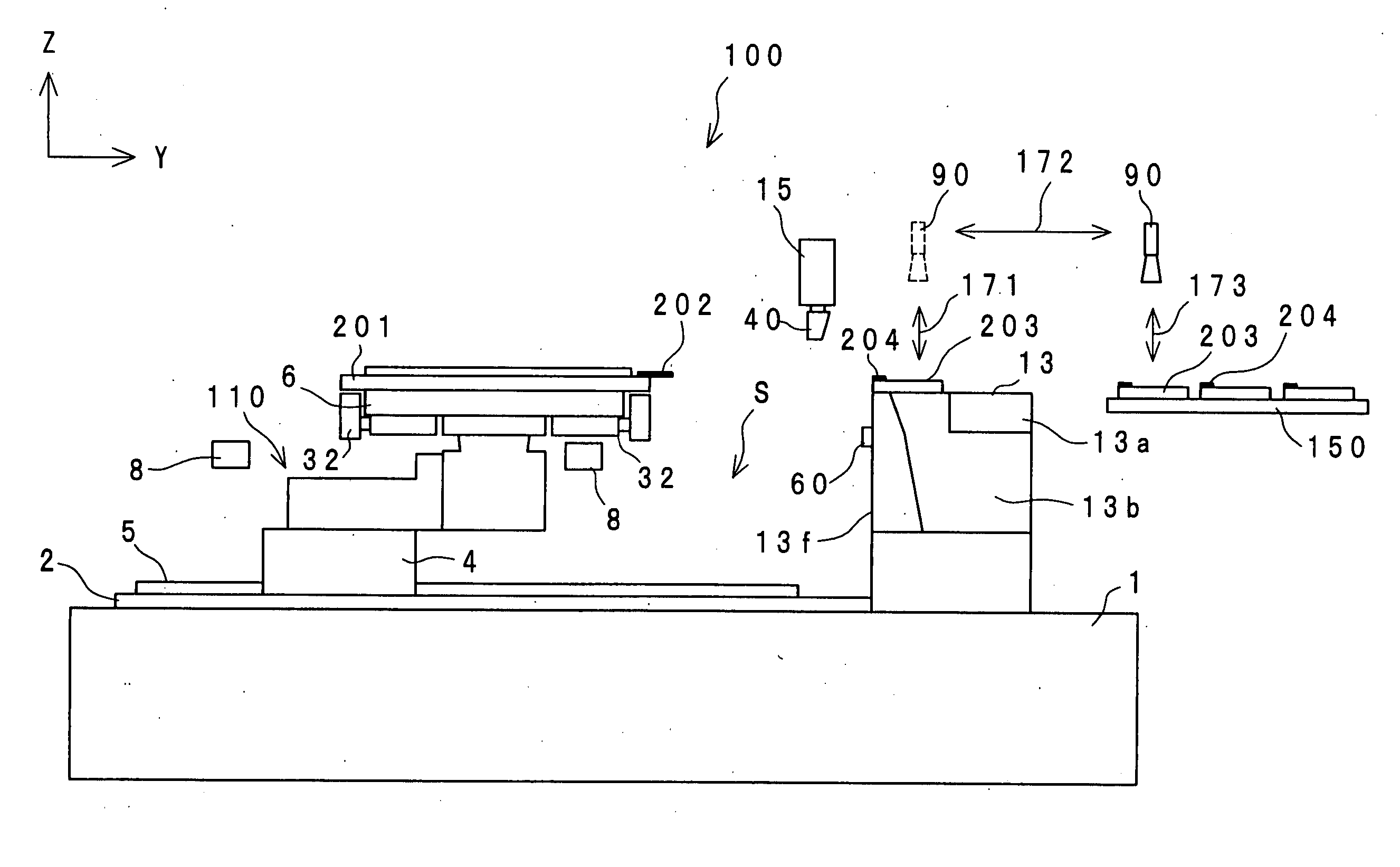 Panel assembling apparatus and panel assembling method