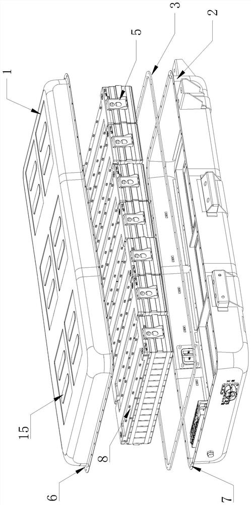 Battery pack box body and battery pack