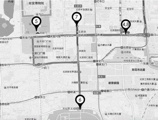 Intelligent travel method and system based on route planning