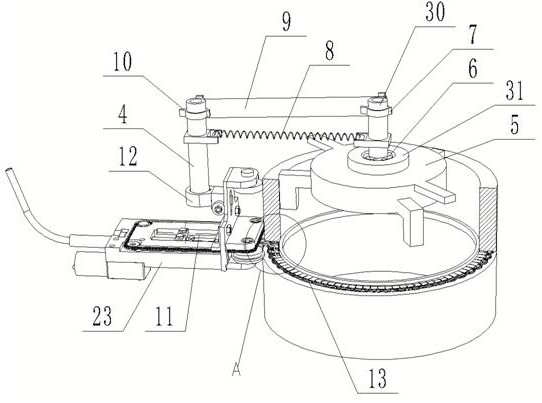 Ultra-narrow gap welding device and method for pipe fitting welding