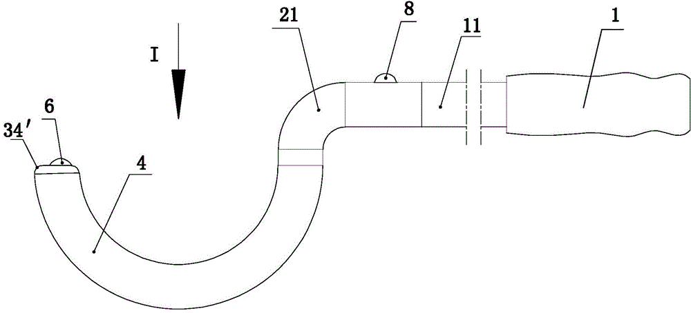 Femoral shaft fracture bone fragment fixing steel wire guiding device