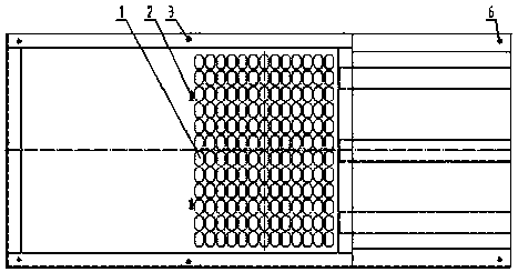 Cocoon stripping bed structure