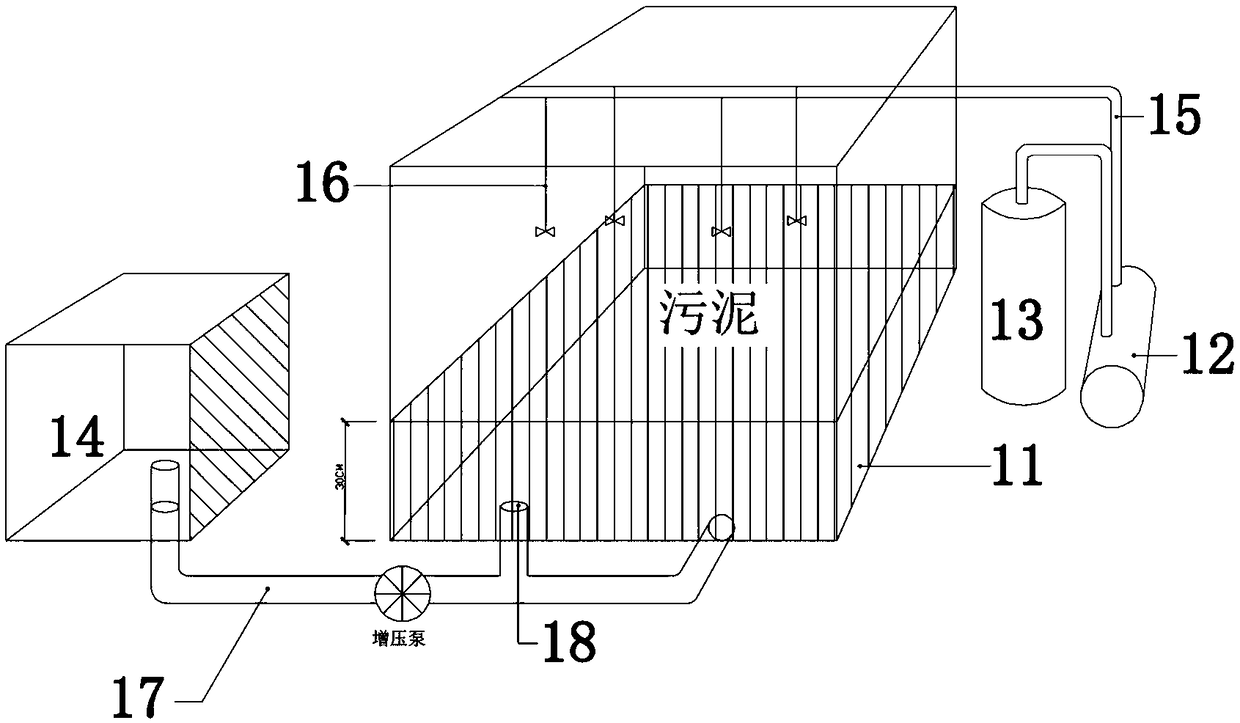 Automatic earthworm biological-composting sludge disposal system and application method thereof